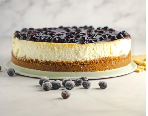 Blueberry cheese cake | Belgium Flakes