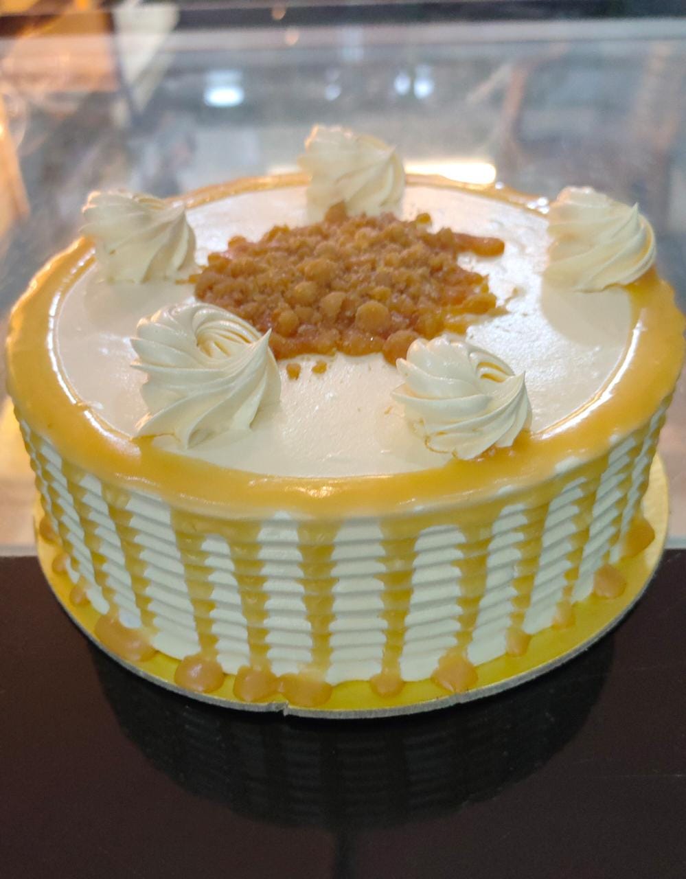 Basic butterscotch forest cake