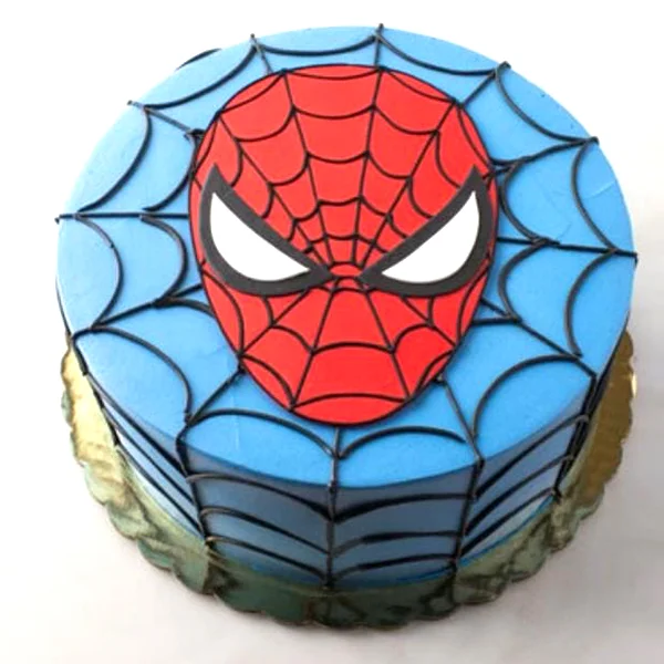 Spiderman themed cake