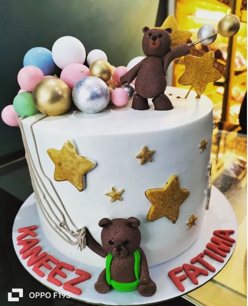 Teddy Bear Themed Cake